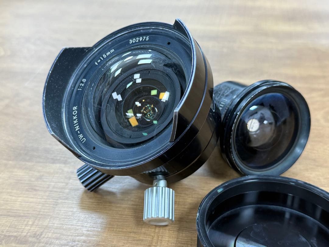 NIKON UW-NIKKOR 15mm f/2.8 レンズ 専用ファインダー付
