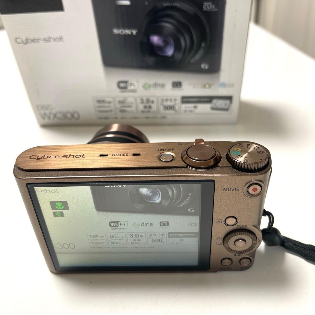 美品SONY DSC-WX300 デジタルカメラ /ソフトキャリングケースセット