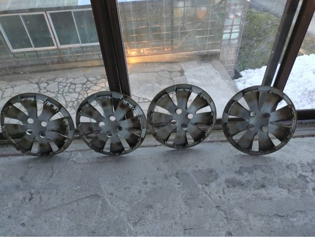 スバル　純正　ホイール　タイヤ　セット　14インチ　スタッドレス　スチール　中古