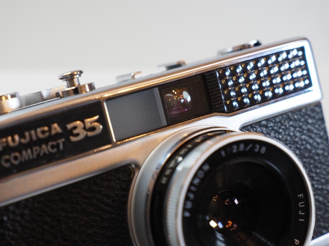 整備品 FUJICA COMPACT 35 フィルムカメラ
