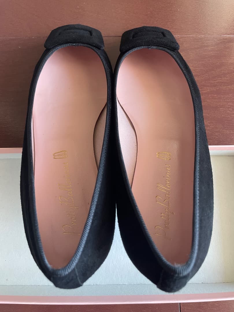 Pretty Ballerinas プリティバレリーナ フラット 黒 美品 正規