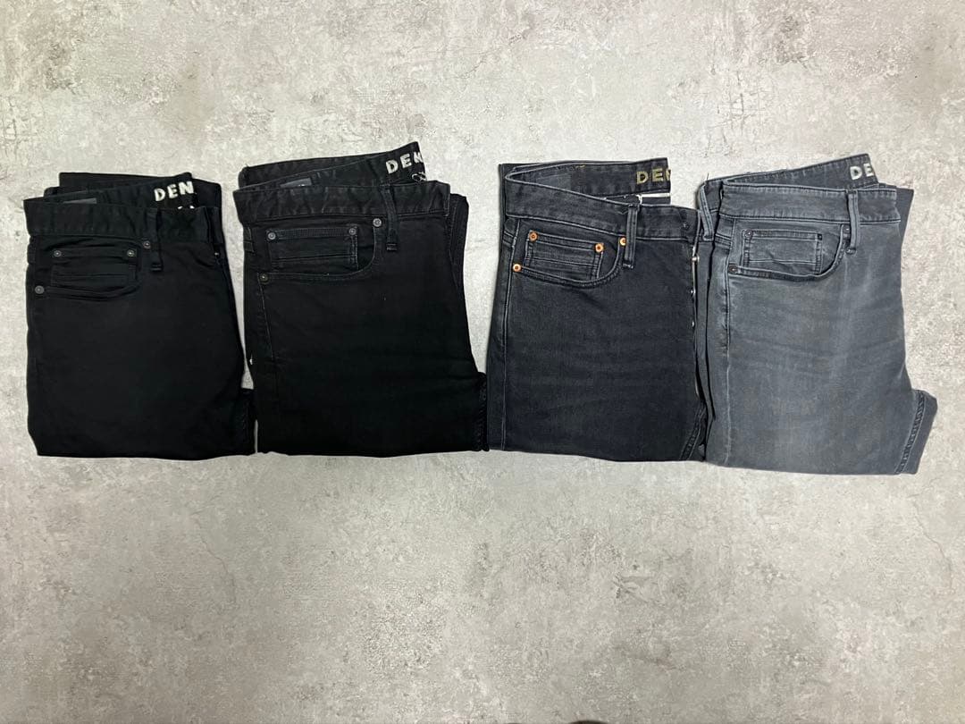 美品 DENHAM RAZOR 31 AWB デンハム レイザー ブラック 黒