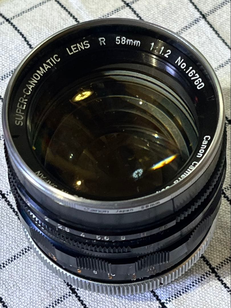 Canonflex RM 2台+レンズ58mm f1.2