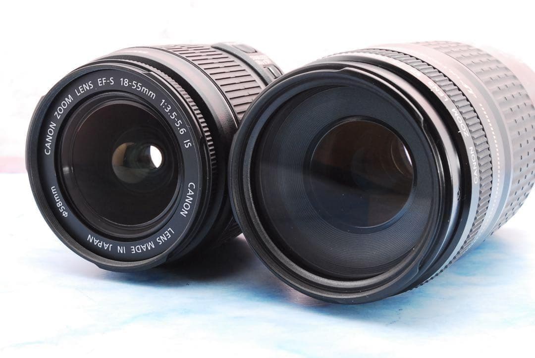 キャノン Kiss X7★手ブレ補正標準＆超望遠★一眼レフカメラ★S数少