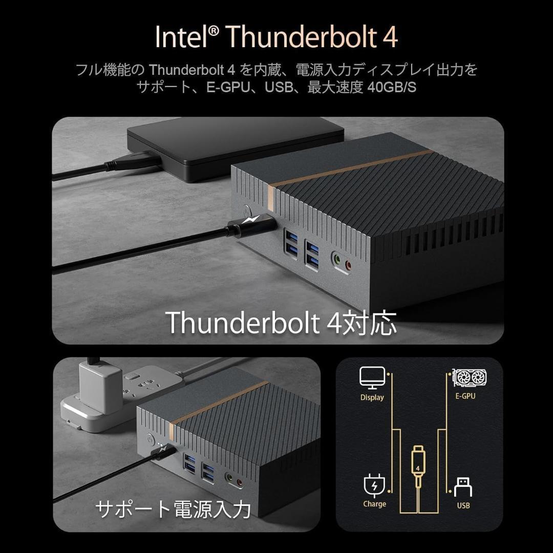 ミニPC 第13世代インテル Core i9-13900H 14コア
