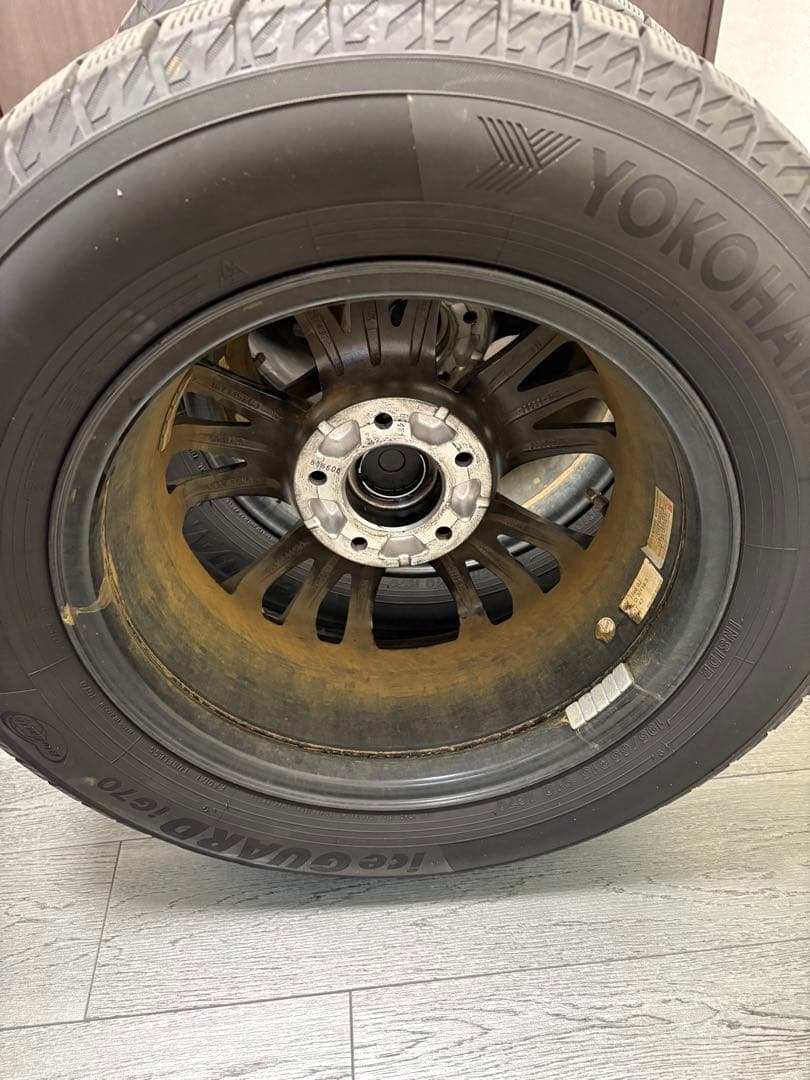 【値下げ中】ヨコハマ iceGUARD IG70 15インチタイヤホイールセット