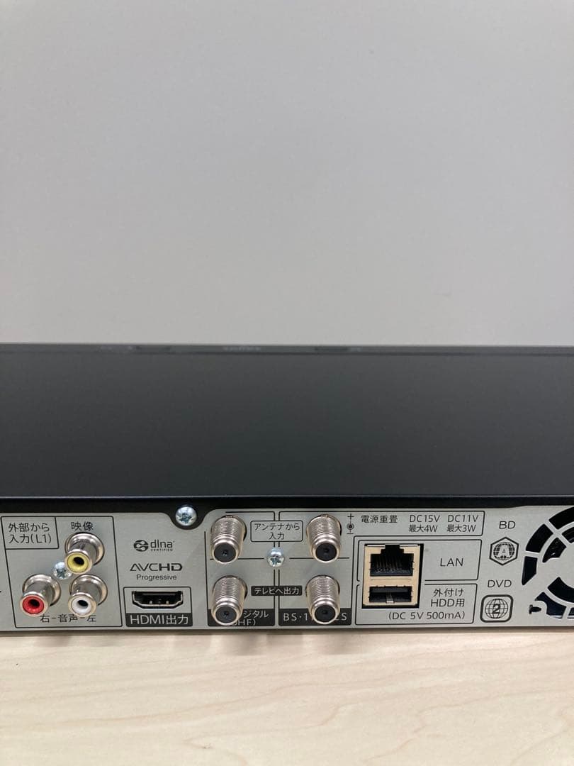 かなり綺麗 1TB リモコン新品　シャープ　AQUOS BD-NW1000