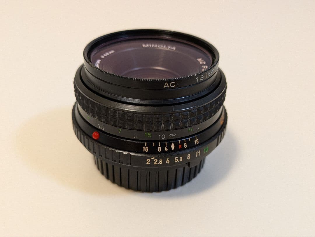 Minolta MD Rokkor 45mm f2 レンズ ミノルタ 箱付き