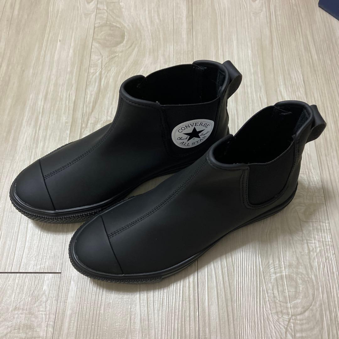 【美品】CONVERSE コンバース　レインシューズ　レディース　24cm