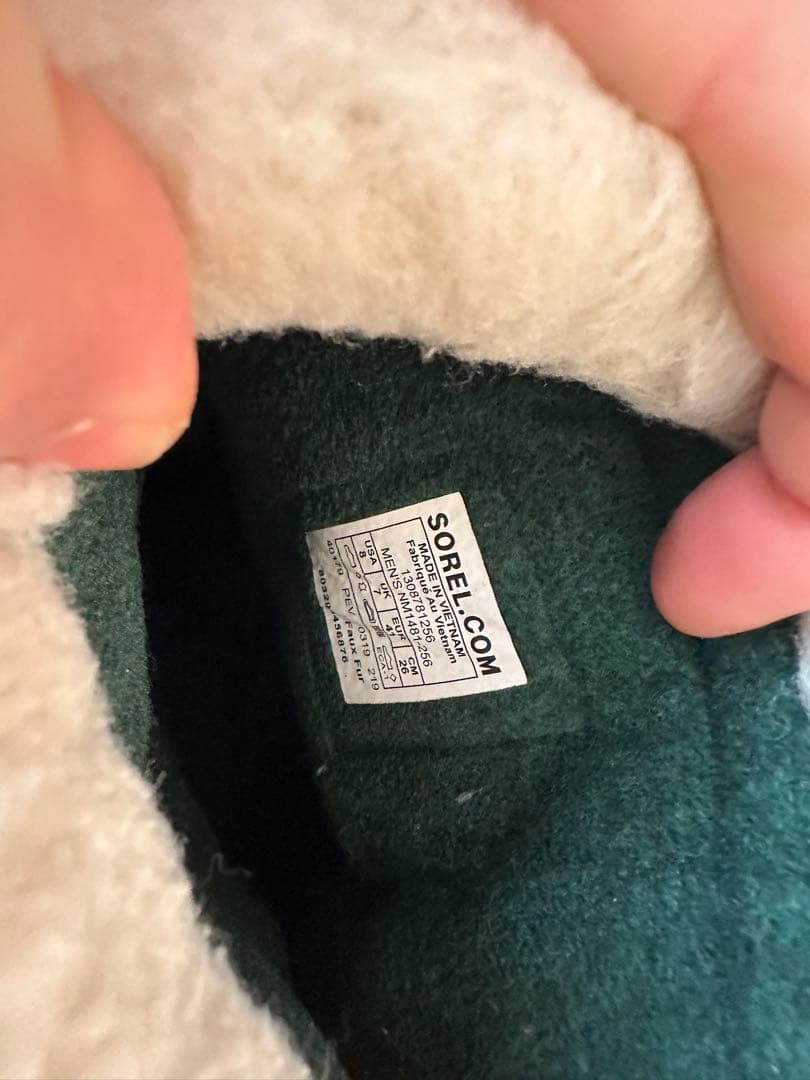 ク*チ様 SOREL ソレル スノーブーツ カリブ ウォータープルーフ 26cm