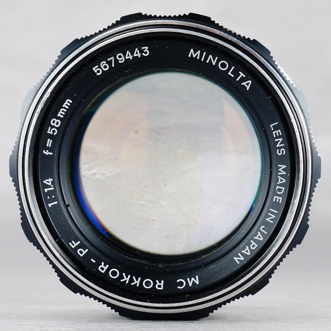 【整備＆テスト済】ミノルタ MC ROKKOR-PF 58mm F1.4 443