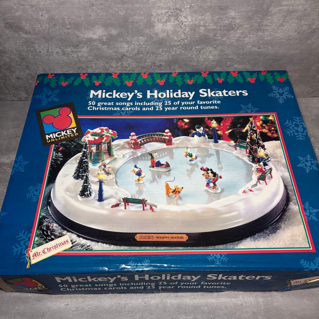 美品24時間発送！ディズニー mickey’s holiday skaters