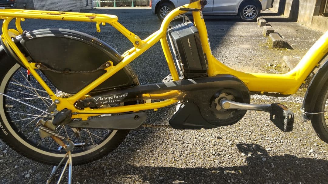 【直接引取り限定】東京　ブリヂストン　電動自転車　子供乗せ