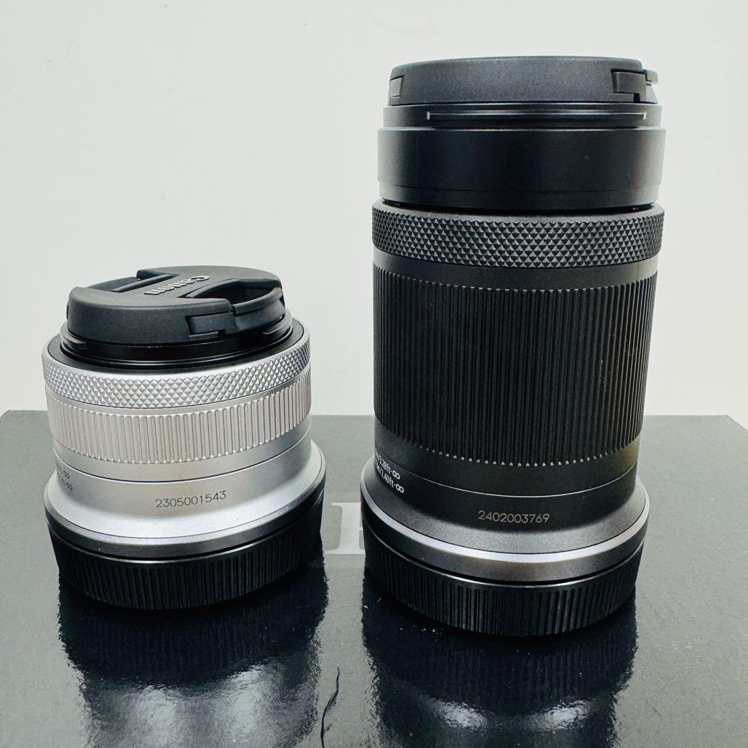 展示品 Canon EOS R50 ダブルズームキット EOSR50WH-WZK