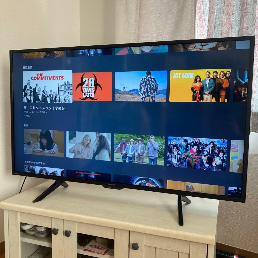 SHARP AQUOS 4T-C42DJ1 4K 2023年製 美品