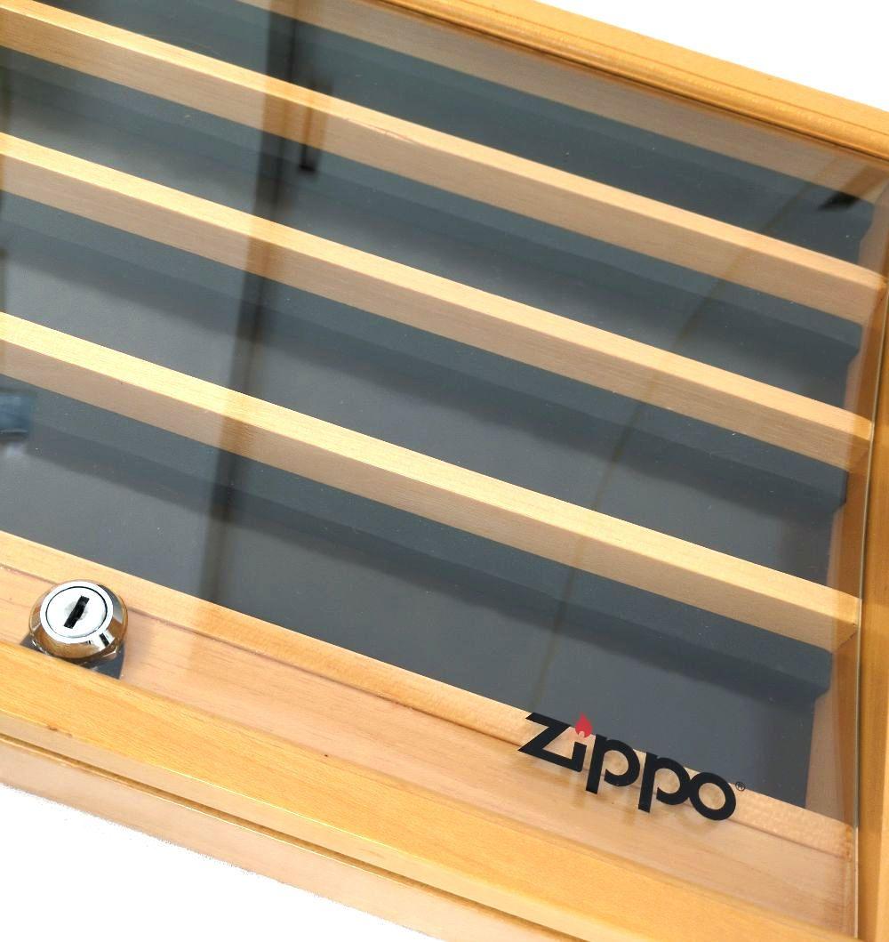 ZIPPO 木製コレクションケース　壁掛け収納