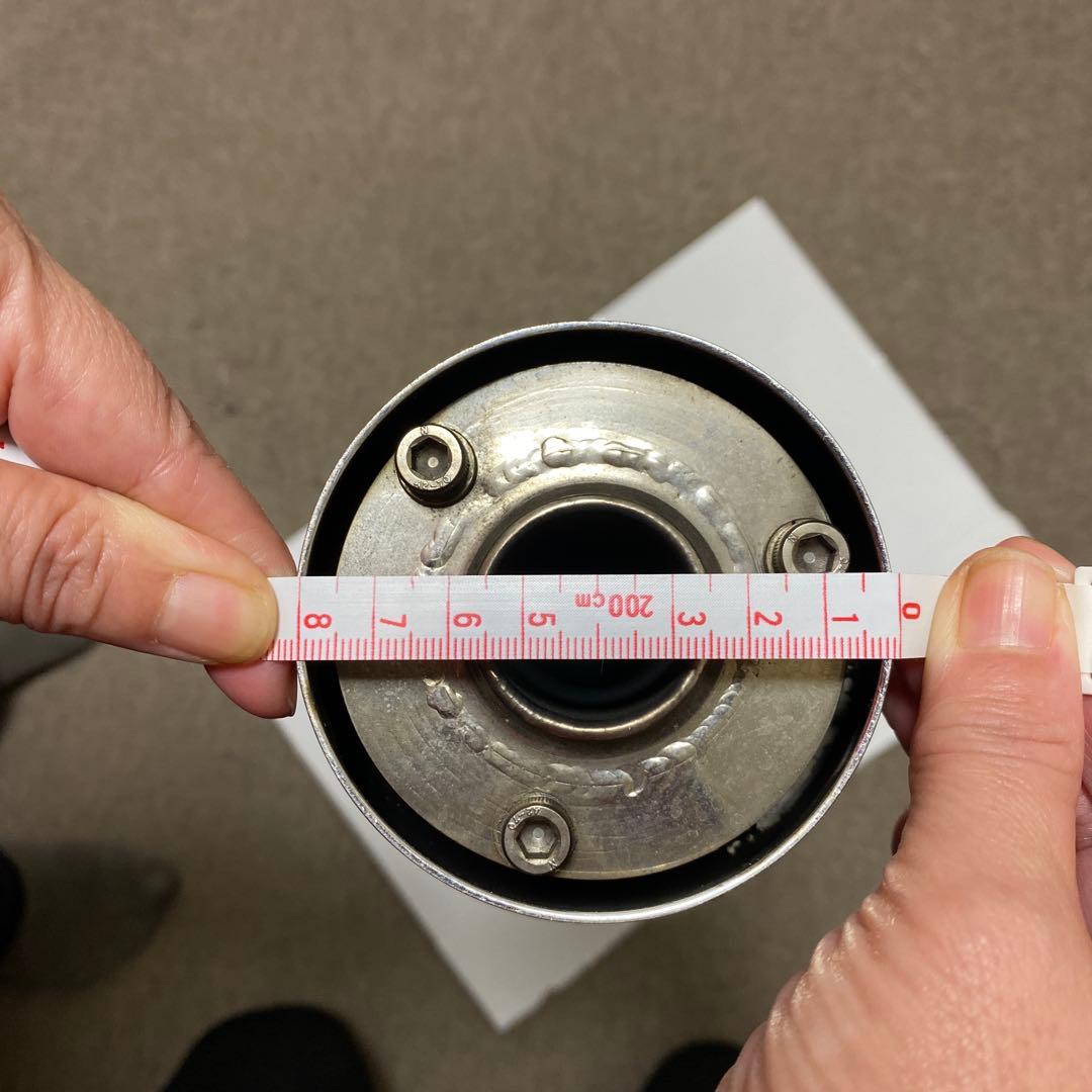 Hot run 製スリップオンマフラー　cb400ss