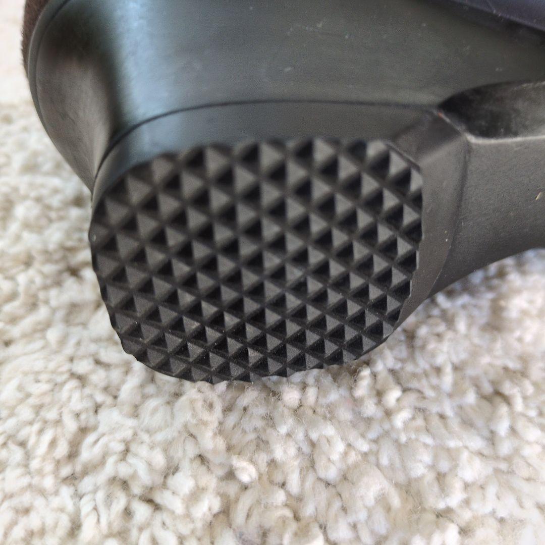 【未使用品】❳銀座YOSHINOYAダークブラウン スエード ロングブーツ