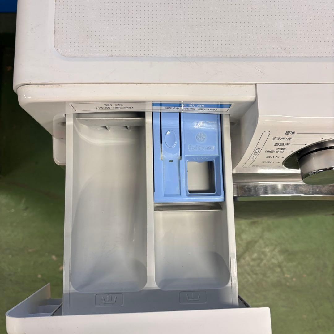 669 洗濯機　ドラム式　容量7.5kg 極美品　半年保証付　冷蔵庫も有　左開き