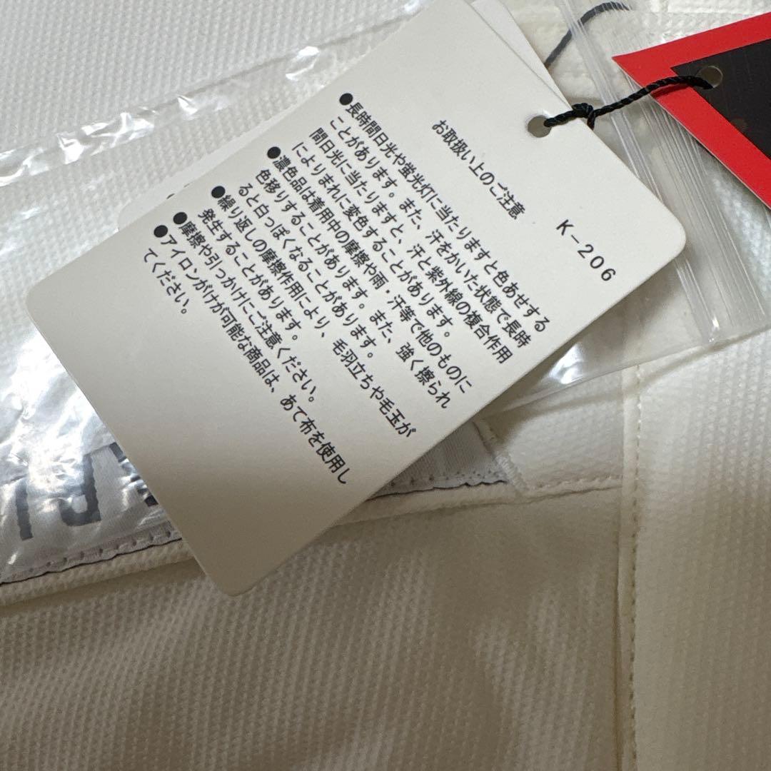 PEARLY GATES 中綿入れ防寒　ダウンレディースストレッチパンツ白ゴルフ