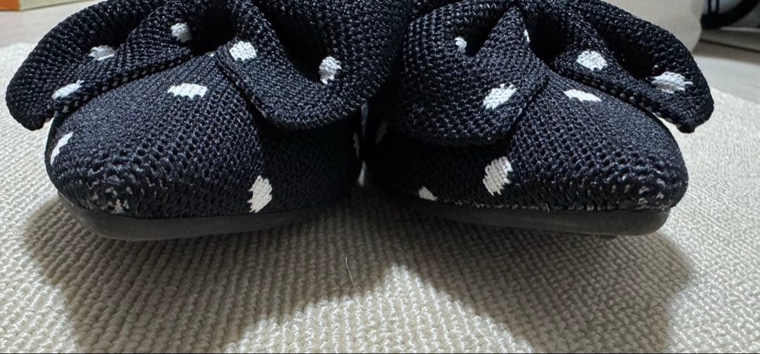 靴 Offen pointed-BUTTFEE Black & Ivory