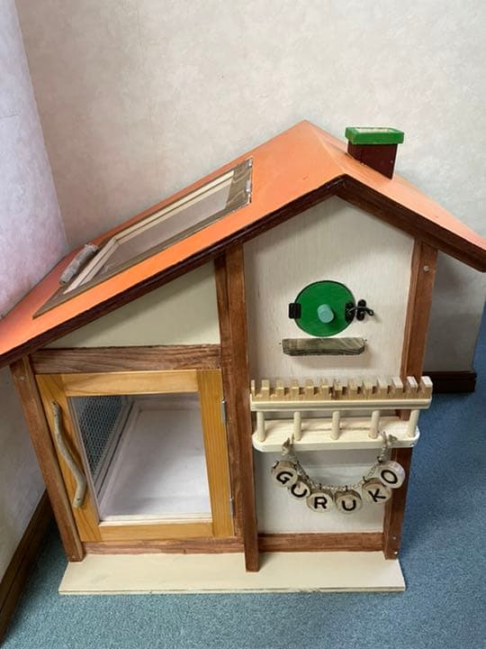 木製インコケージ鳥かご小動物ケージ