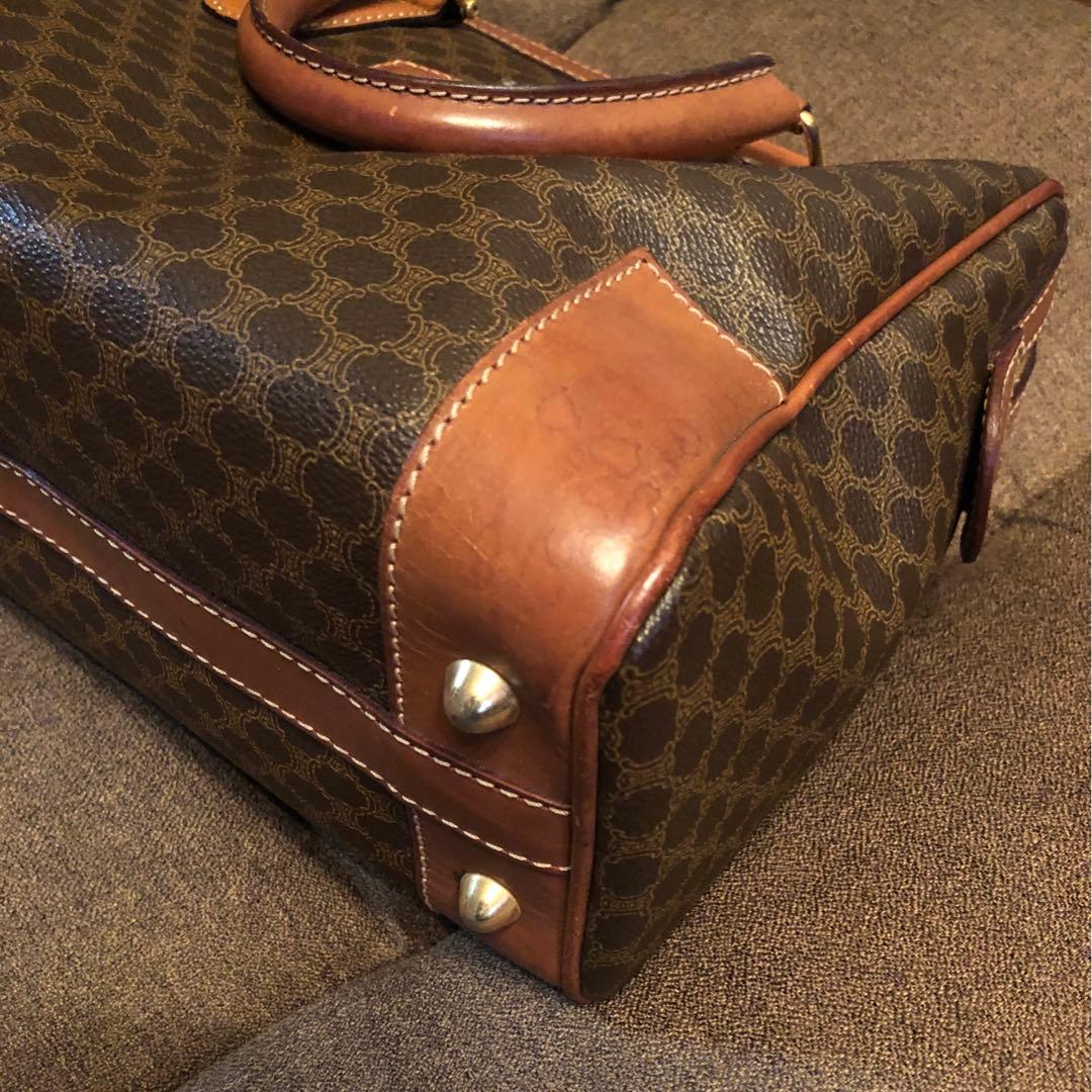 み*る様 OLD CÉLINE バッグ ミニボストン マカダム柄