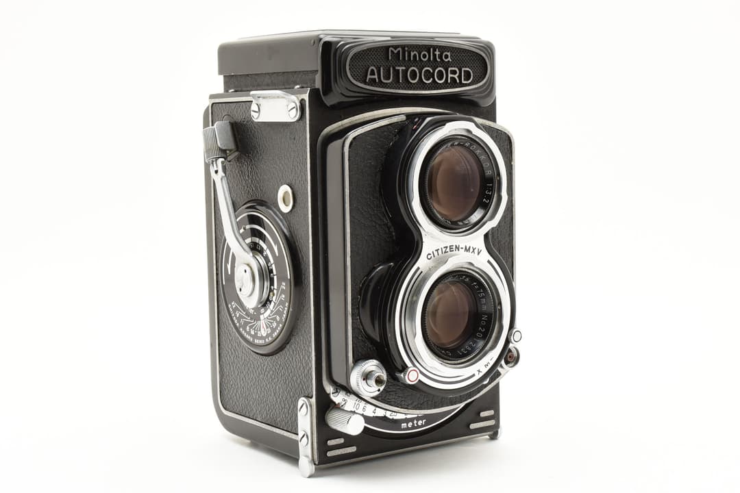 分解整備済み Minolta AUTOCORD 75mm F3.5 #8651