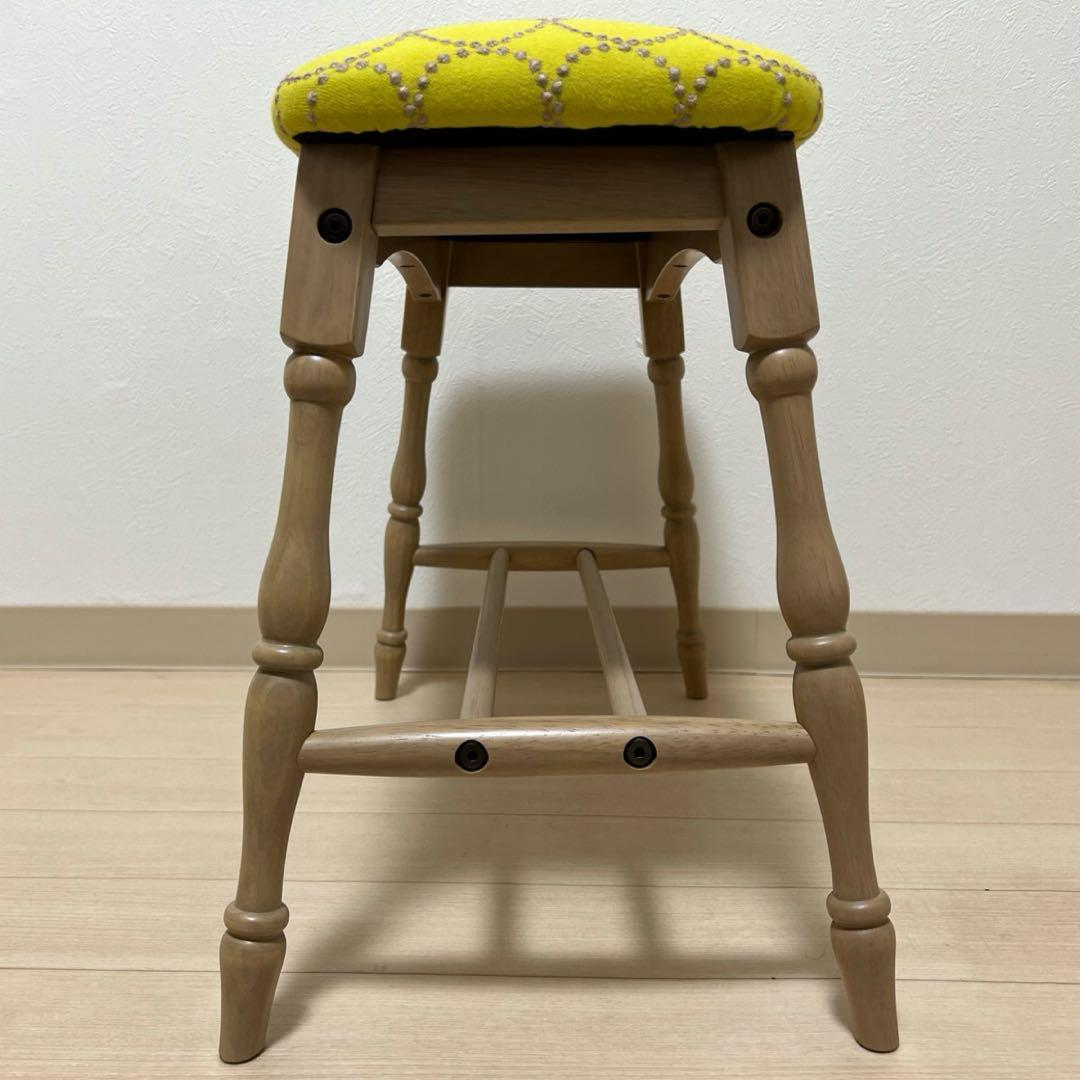 ミナペルホネン スツール タンバリン スリム 【イエロー/グレー】 椅子 ベンチ