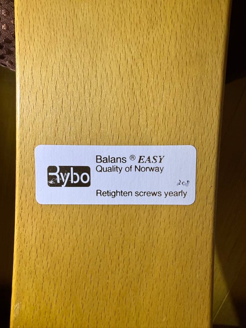 Rybo社 リボ社　［専用カバー付]　バランスチェア イージー