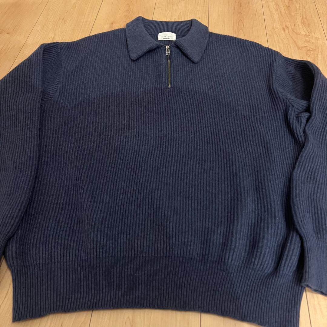 トップス 22aw Crepuscule x Steven Alan Zip Polo 1