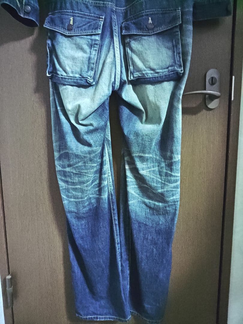 glambデニムつなぎ　サイズ③L