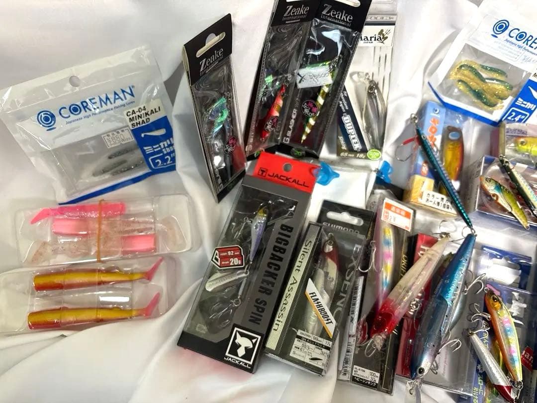 ☆大量ルアー☆シーバス引退セット　青物ルアーリーダー付