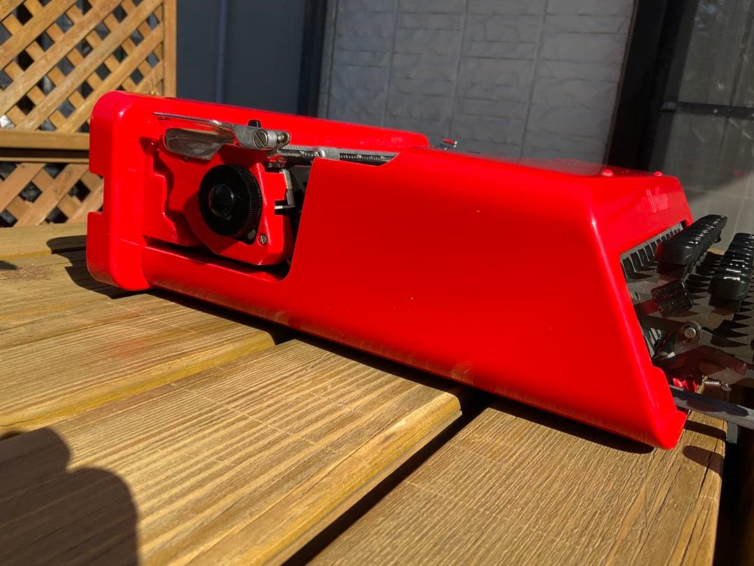 olivetti valentine 整備済　完動品　中古品　超綺麗