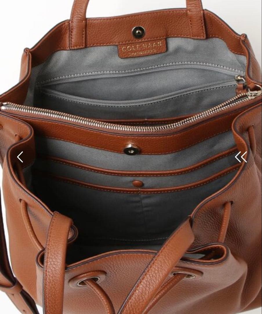 Cole Haan コールハーン レザー 2WAY ショルダーバッグ 斜めがけ可