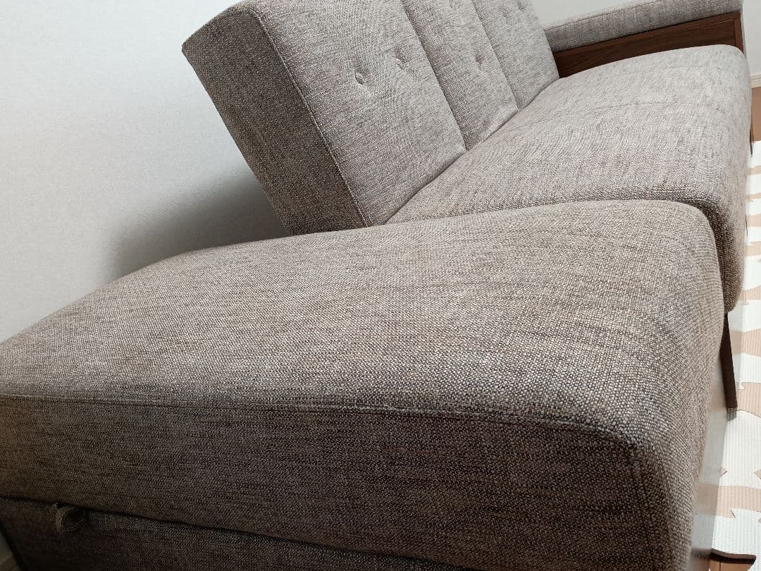 ソファ 2人掛け 収納付き ソファベッド リクライニング カウチ 北欧