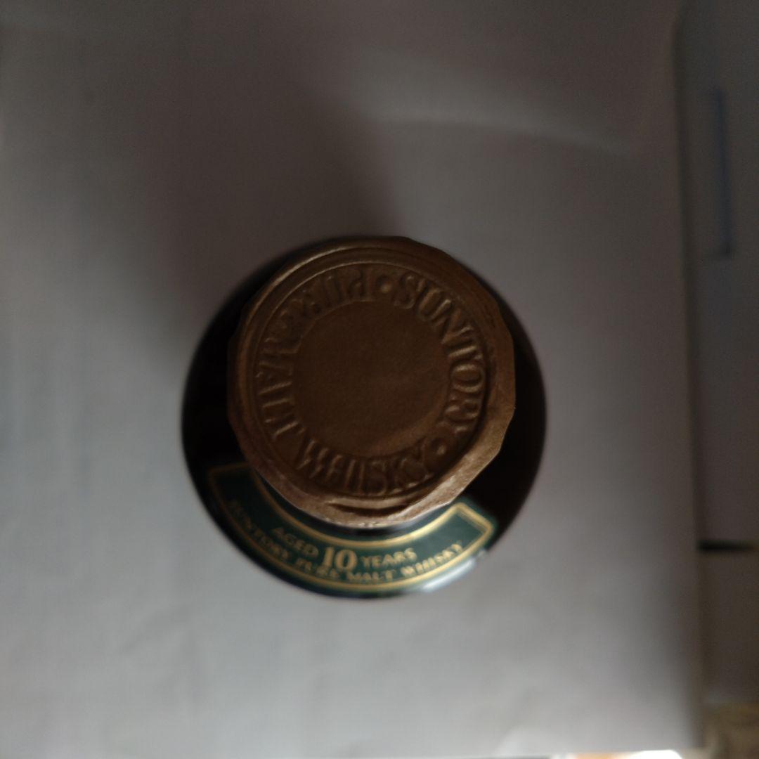 サントリー 〈山崎〉10年グリーンラベル ピュアモルトウイスキー700ml未開封