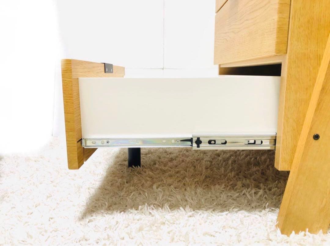 ニトリ　家具　チェストラック(エトナ 60CR LBR)