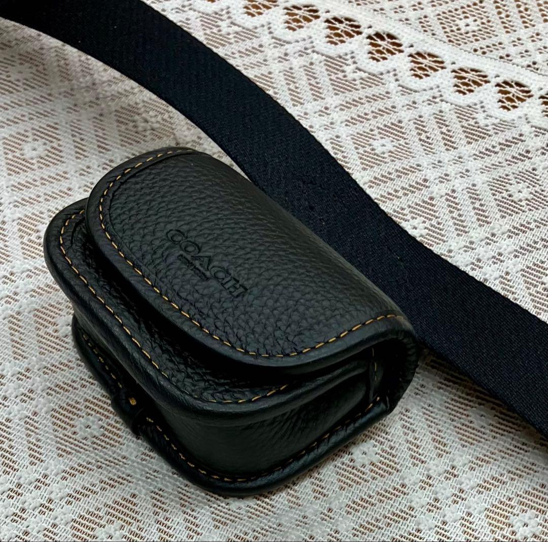 る*こ様 COACH/コーチ◆刺繍デザイン 小物入れ付 ショルダーバッグ◆多