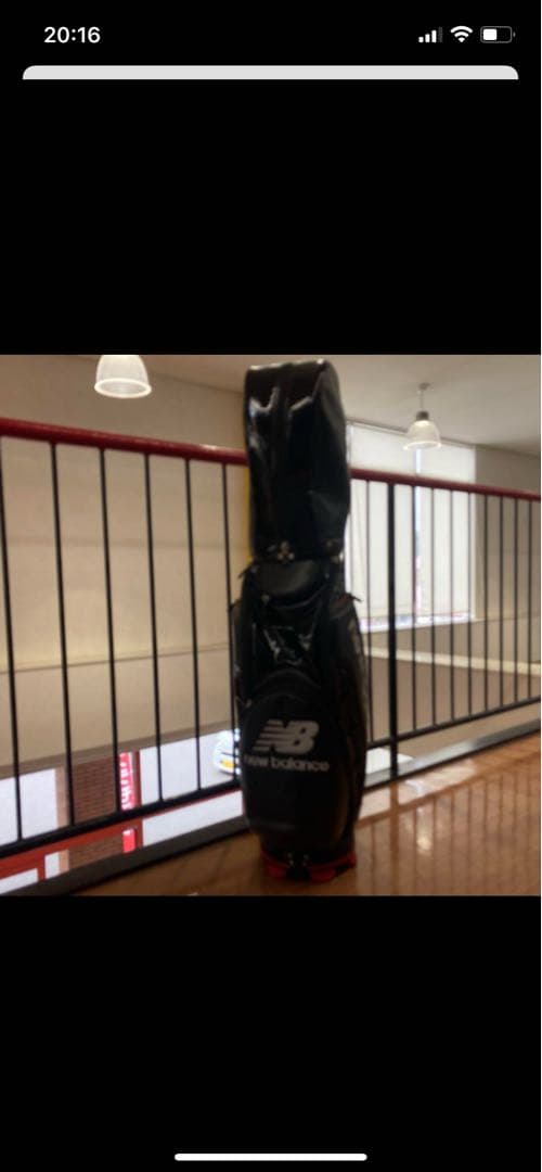 【あずき】New Balance Golf キャディバッグ　ゴルフバッグ