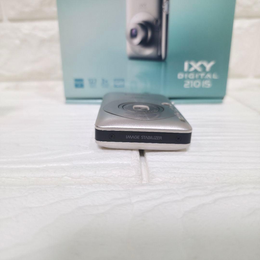 471】デジカメ　Canon IXY DIGITAL 210 IS シルバー