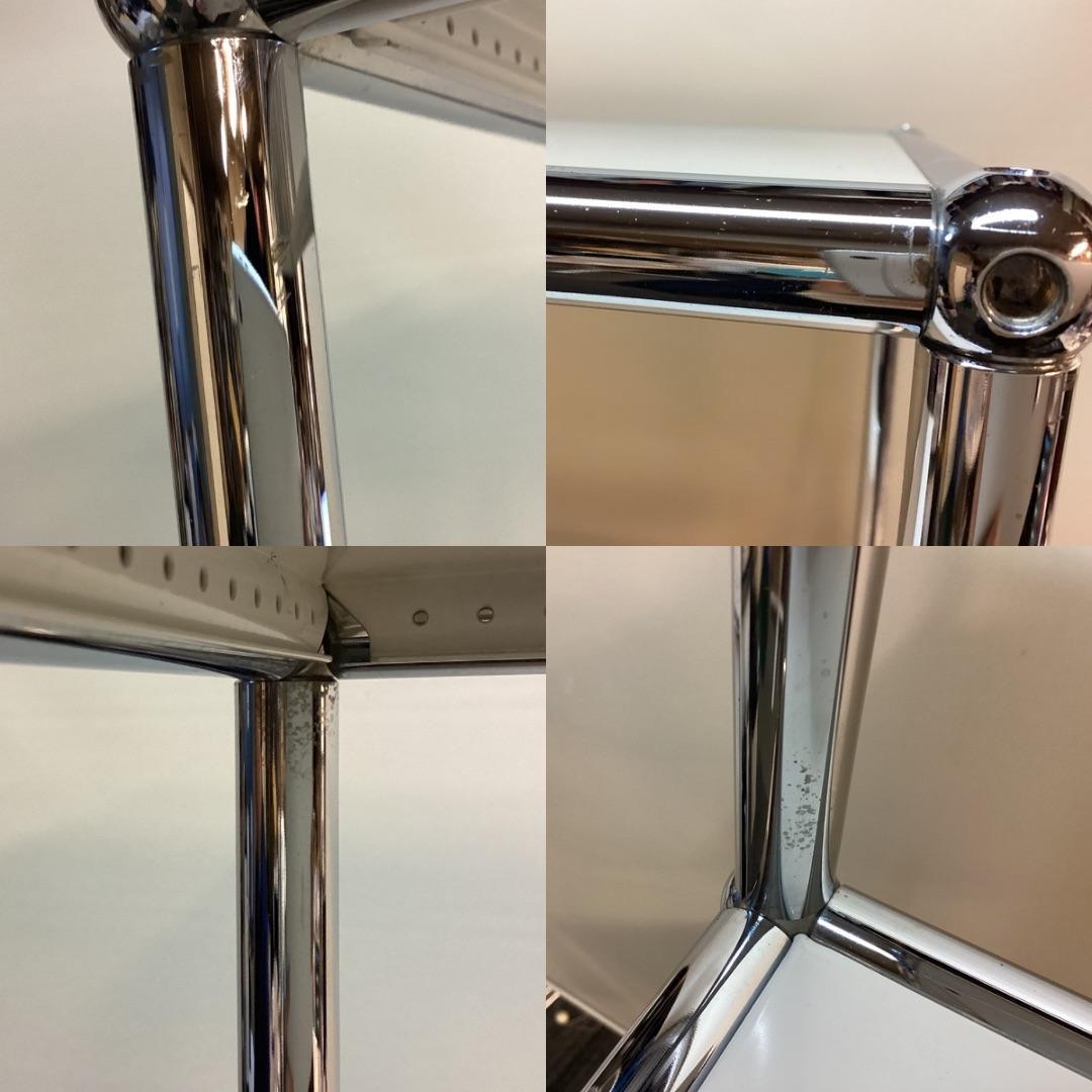 ヘ*ン様 USMハラー オープンキャビネット シェルフ ピュアホワイト　引き出し