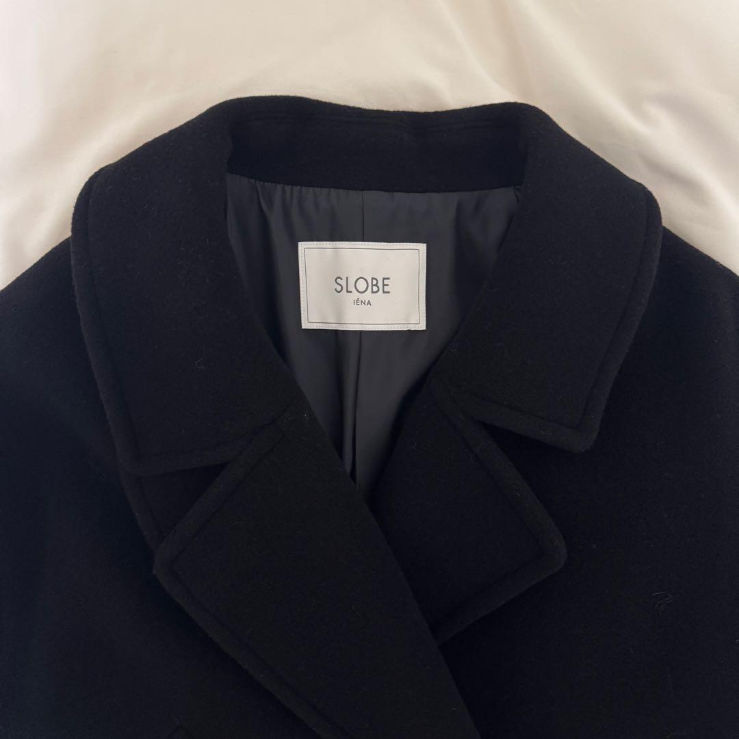 SLOBE IENA スローブイエナ ピーコート コート アウター ブラック 黒