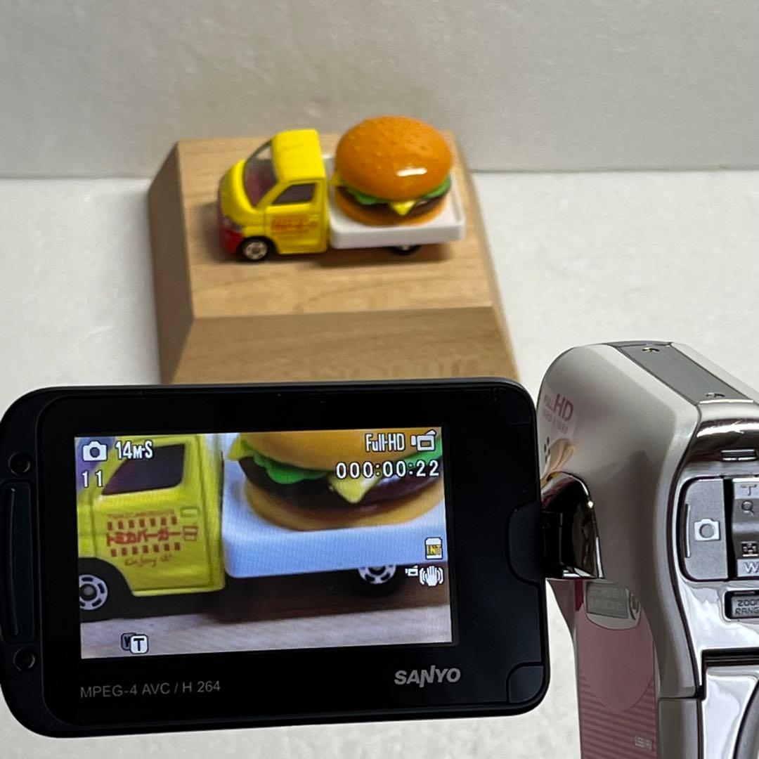 ⭐️極良美品⭐️SANYOデジタルムービーカメラXacti DMX-CA100(P)