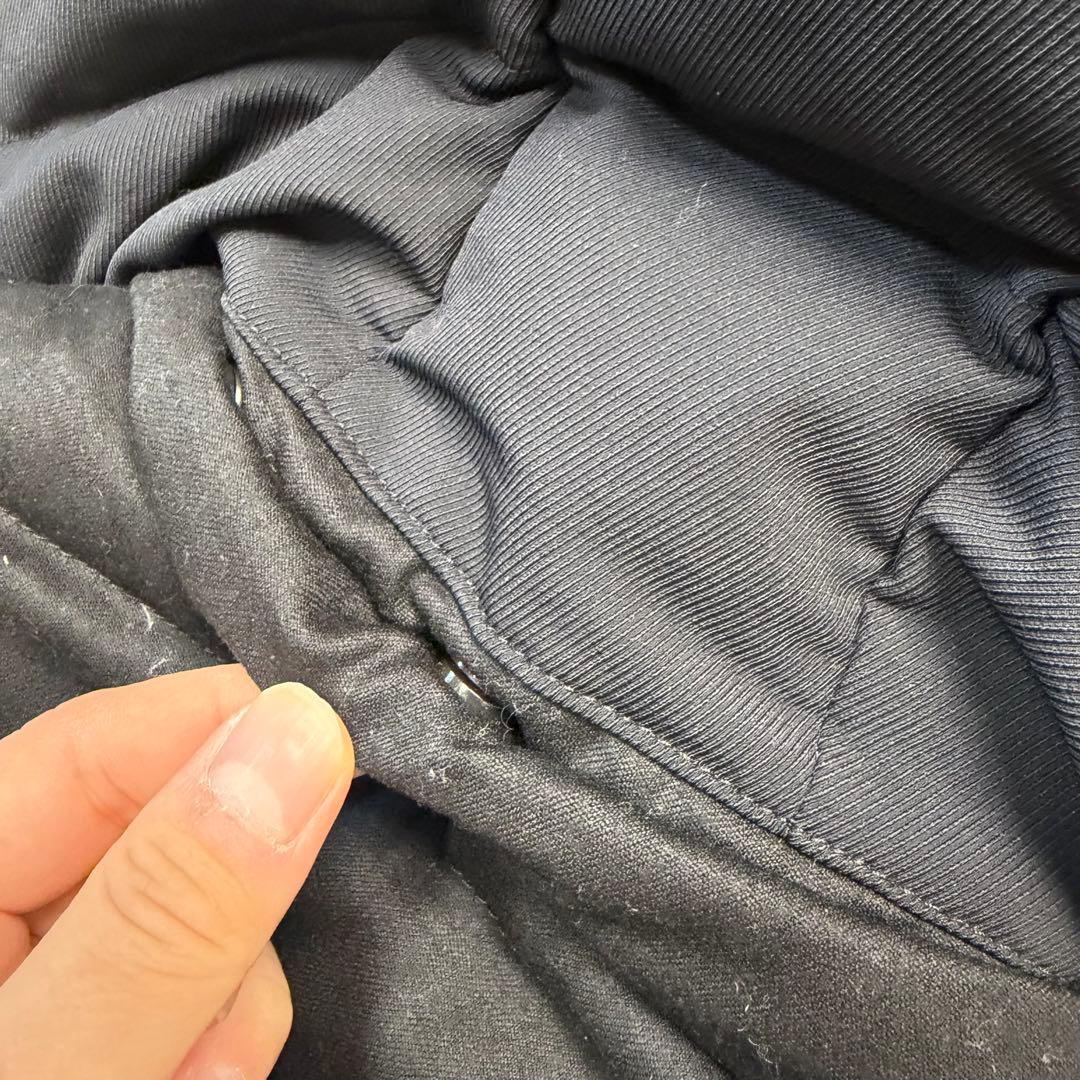 キ*ウ様 希少黒✨ タトラス ハイブリッドダウンジャケット 異素材 切替 ブラッ