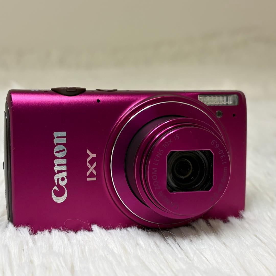 Canon カメラ　IXY 620F PC2013 パープル コンデジ　動作品