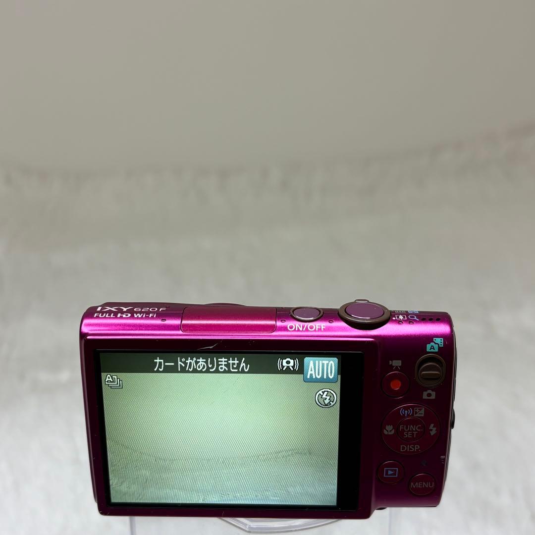 Canon カメラ　IXY 620F PC2013 パープル コンデジ　動作品