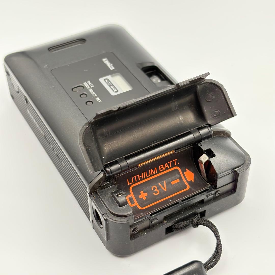 コニカ ビックミニ フィルムカメラ コンパクト ブラック 0329-S5704s