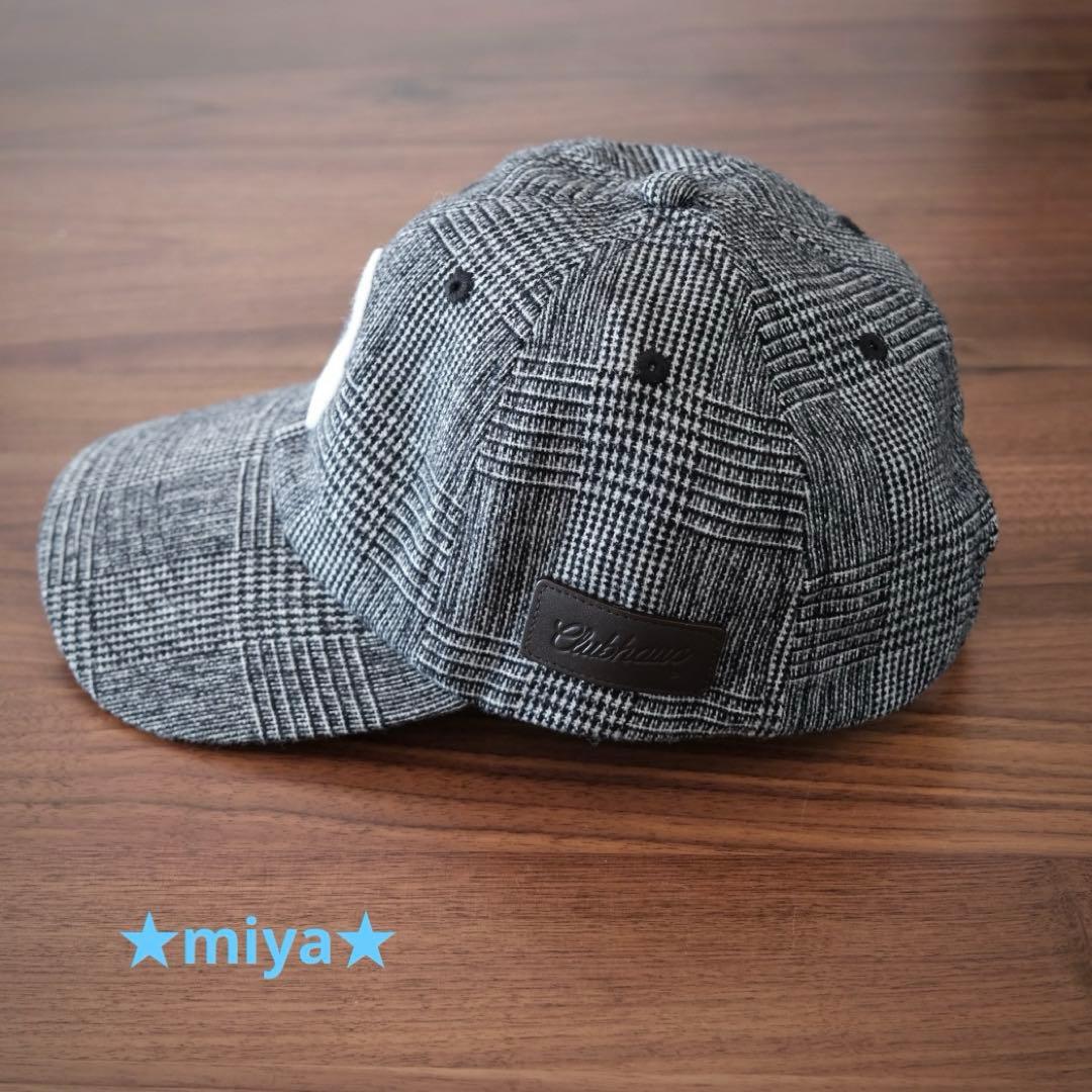 CLUBHAUS / Woolen \"C\" heck Cap / ウールキャップ