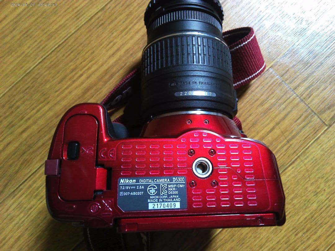 Nikon D5300 一眼レフ ダブルズームキット ショット数 120 回 ‼